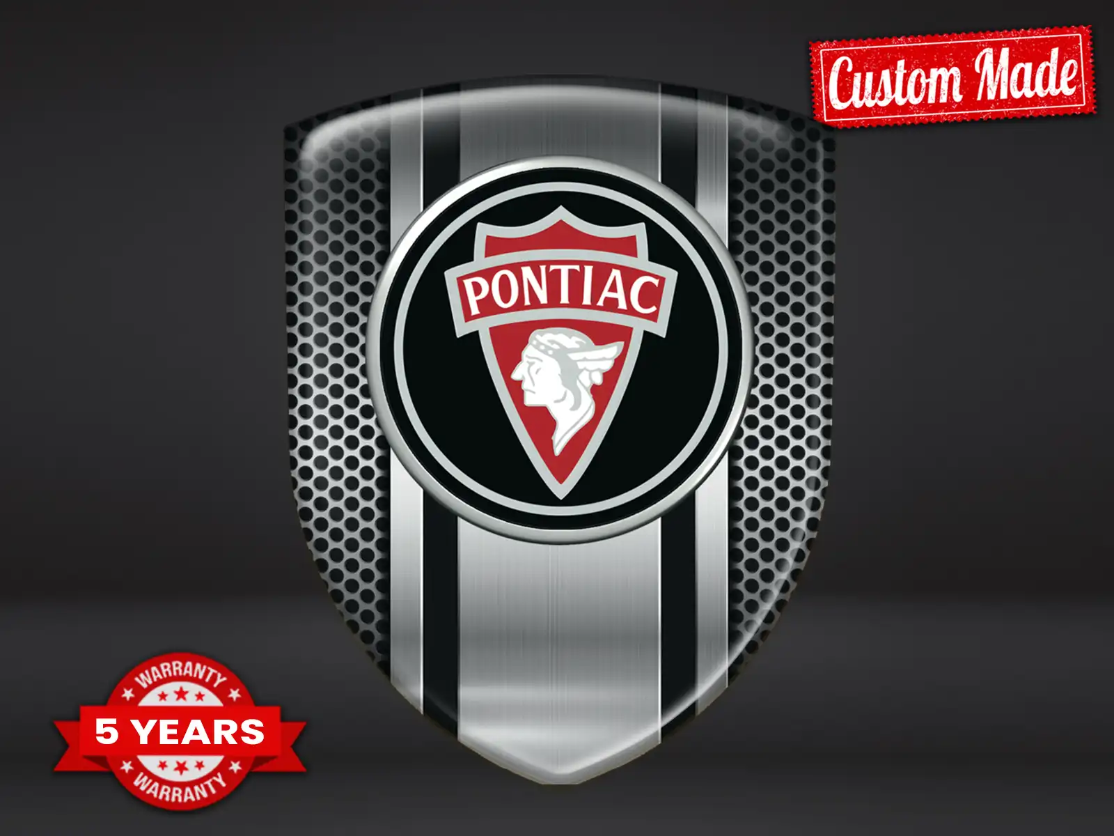 Pontiac Custom Vinyl Stickers Cars Limited Star Minimal